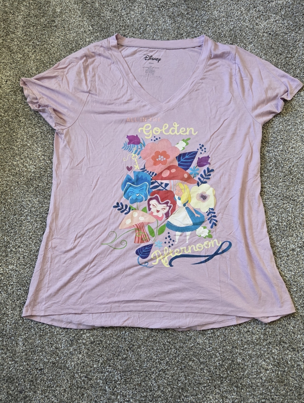 Disney Alice in Wonderland T-Shirt XXL